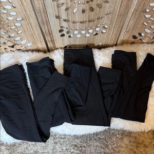 Black Leggings Set